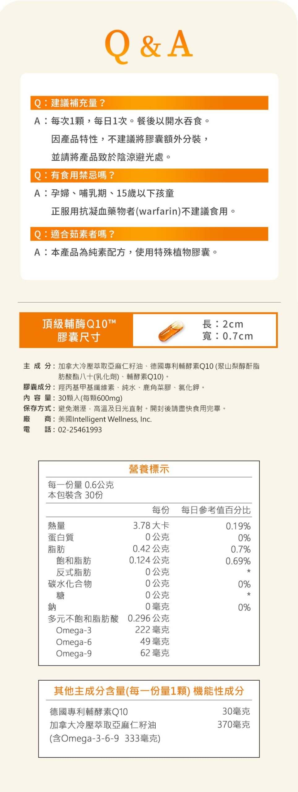 安全成分、QA問答